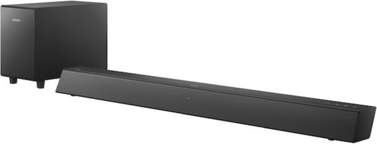 Philips TAB5305/10 - Soundbar met draadloze Subwoofer - 2.1 kanalen - Zwart van Merkloos
