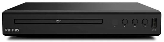 Philips TAEP200/12 - DVD-speler (2000 series) met CD-ondersteuning (geschikt voor DivX Ultra, MPEG1, MPEG2, MPEG4) en HDMI – Zwart