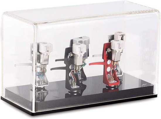 Phono Shell Case Acryl Box Turntable Record Player Stylus Holder - Headshell Cartridge Keeper (Rectangle) van Pro-Ject