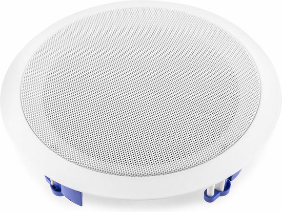 Plafond speaker - Power Dynamics CSAG8T inbouw speaker voor 100V systemen - 2-weg - 40W - 8 inch - Aluminium - Wit van Power Dynamics