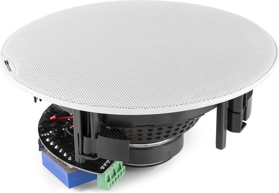 Plafondspeaker - Power Dynamics FCS6 low profile 6.5 plafondspeaker voor 100V en 8 Ohm toepassingen van Power Dynamics