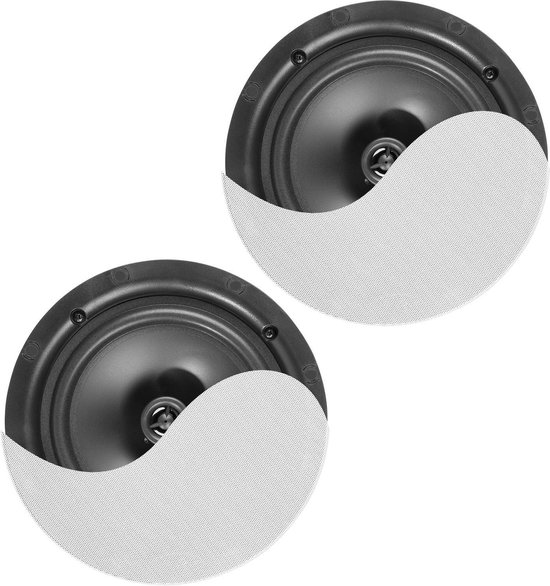 Plafondspeakers Bluetooth - Power Dynamics NCBT5 speakerset - 40W - Wit van Power Dynamics
