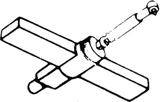 Platenspeler naald geschikt voor BSR ST23 - 642DS Styles Stylus - Per 1 stuk(s) van Dynavox