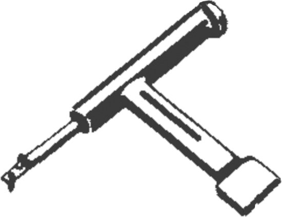 Platenspeler naald geschikt voor Lesa K-2 - type 212 SS/DS - Pickupnaald - per 1 stuks van Tonar