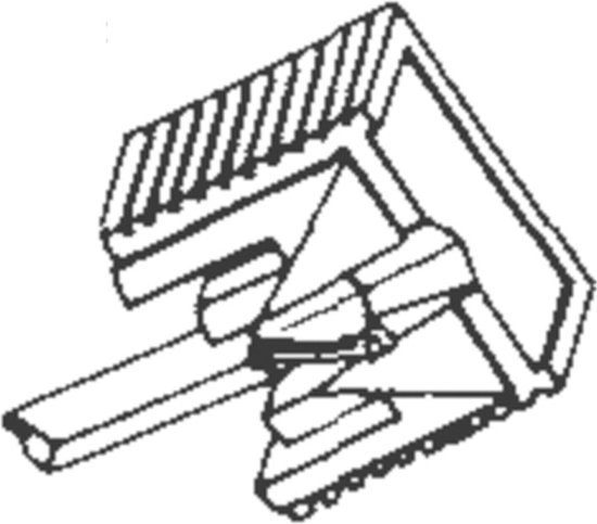 Platenspeler naald geschikt voor Teleton MST-5 type 661 DS - Pickupnaald - per 1 stuks van Soundmaster