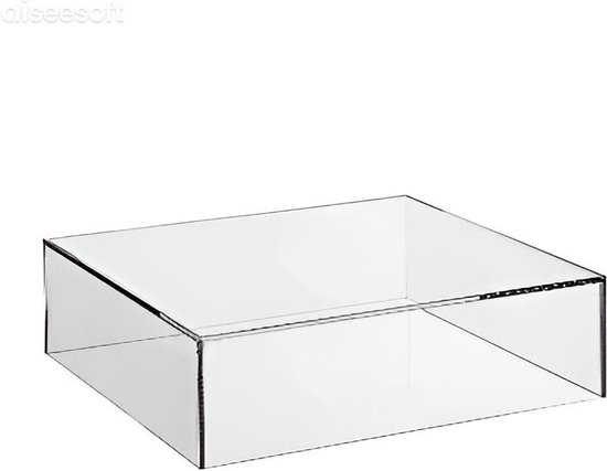 Plexiglas stofkap | 350x350x100mm van HOMEPLEX