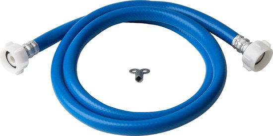 Plieger Vulslangset CV-ketel - Complete set - Met vaste koppelingen - 3/4" - Blauw - 1.5 meter van Plieger