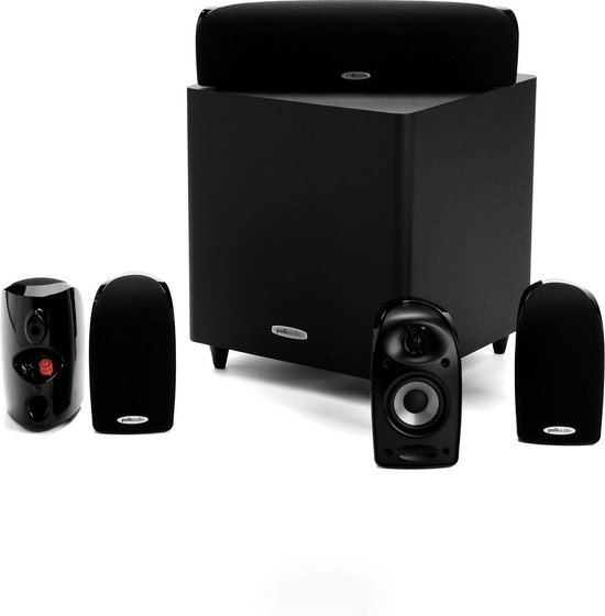 Polk Audio TL1600 - 5.1 speakerset met actieve subwoofer - Zwart van Polk Audio