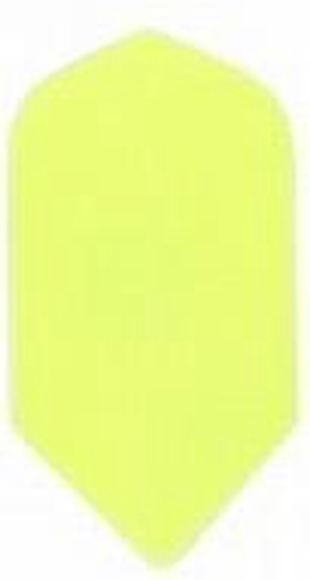 Poly Flights Slim Fluro Yellow  Set Ã  3 stuks van Poly