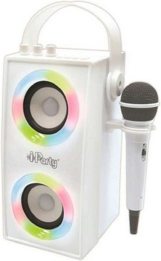 Portable Speaker iParty Lexibook BTP180Z Bluetooth White van Lexibook
