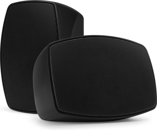 Power Dynamics BHW40BK waterbestendige speaker set - 100V - 60W - Zwart van Power Dynamics