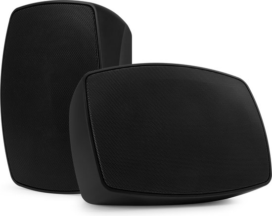 Power Dynamics BHW50BK waterbestendige speaker set - 100V - 80W - Zwart van Power Dynamics