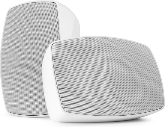 Power Dynamics BHW50WH waterbestendige speaker set - 100V - 80W - Wit van Power Dynamics