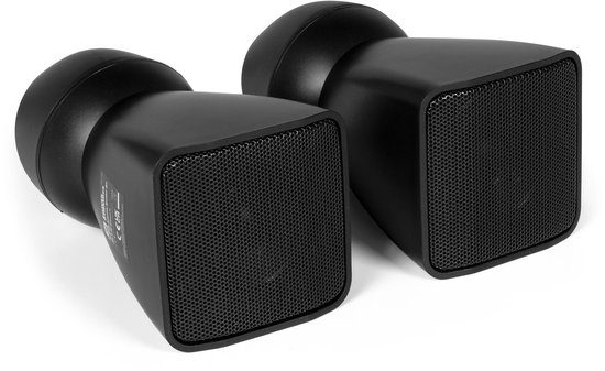 Power Dynamics BSX30B 100V speakers - Muur speakers met beugels - 2.5 inch - 30W - Zwart van Merkloos