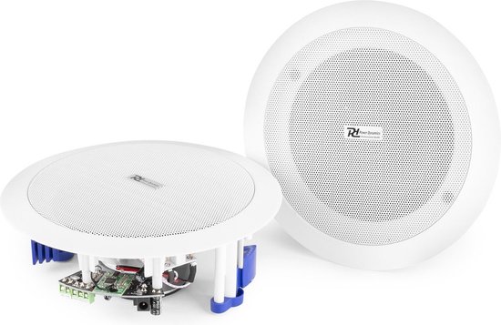 Power Dynamics - CSBT60 - Bluetooth plafondspeakers - 120W - Wit van Power Dynamics