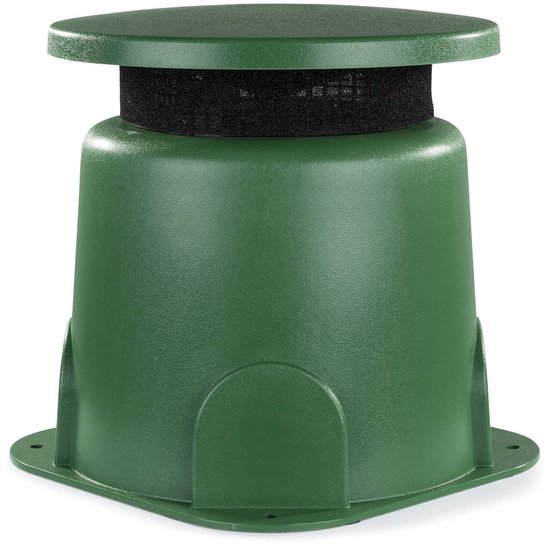 Power Dynamics GS640 buitenspeaker - Groene 100V speaker voor buiten - Tuinspeaker - 40W - 6.5 inch van Merkloos