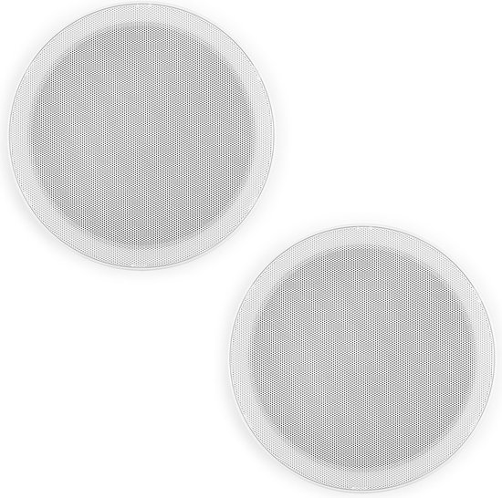 Power Dynamics MSLP65 Marine Speaker Set - 2x waterdichte speakers low profile - 6 Inch - 100W - Wit van Power Dynamics