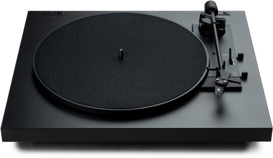 Pro-Ject A1.2 Volautomatische Platenspeler - Plug & Play - Ingebouwde phono-voorversterker - Aluminium draaiplateau - Zwart
