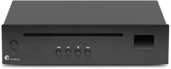 Pro-Ject CD Box E CD-speler - Nauwkeurige Audio Weergave - Hoogwaardige DAC - Compact Design - Zwart