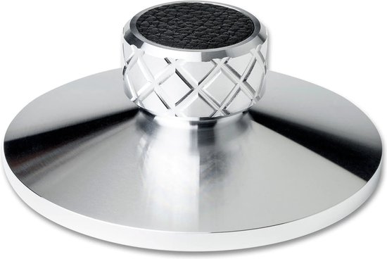 Pro-Ject Clamp it – Platenklem voor Platenspelers – Gewicht voor Vinyl – Platenspeleraccessoire – Zilver (per stuk – 1 stuk) van Pro