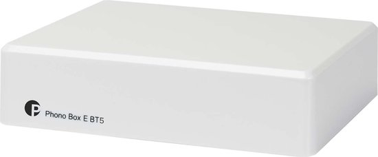 Pro-Ject Phono Box E BT 5 Voorversterker MM Bluetooth Verzender - Wit van Pro