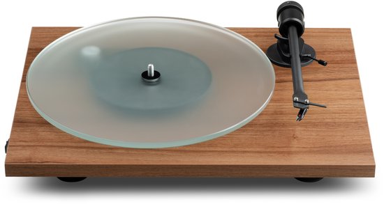Pro-Ject T1 EVO BT OM10 Platenspeler - Ingebouwde Voorversterker - Bluetooth Verzender - Handgemaakt - Plug & Play - Walnoot