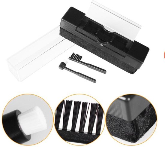 Professionele Vinyl Cleaning Kit - Platenborstel - LP Schoonmaakset - LP Reinigingsset - Vinyl Borstel - LP Reiniger van Pro