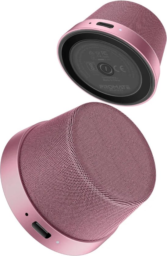 ProMate® MagSafe Premium Speaker - Bluetooth Magnetische Basis, 3W True Wireless Draagbare Speaker met HD-geluid, 40mm Dynamische Drivers, Lange Speeltijd van 12 uur, en Bluetooth V5.3 voor iPhone, iPad, Samsung, Telefoon, Universeel, Punch Pink van ProMate