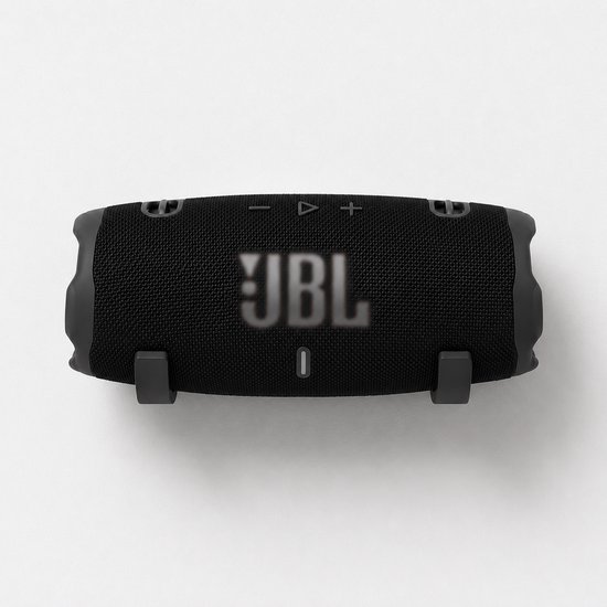 Promount Wandhouder geschikt voor JBL Charge 1 / 2 / 3 / 4 / 5 / 6 – Muurbeugel Speaker – Zwart – Incl. Schroeven