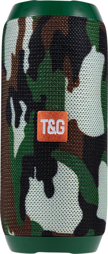 Pulver draadloos Speaker Camo - Muziek box - TG Prox - 10 watt - Speakers – Draadloos – werkt op bluetooth van Pulver