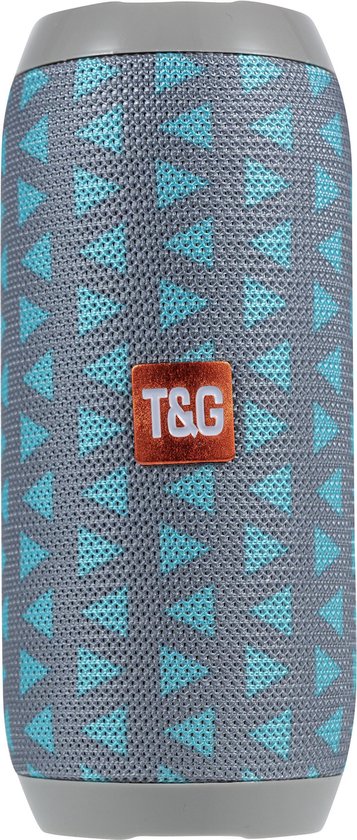 Pulver - draadloos Speaker Grijs - Muziek box - TG Prox - 10 watt - Speakers – Draadloos – geschikt voor Bluetooth van Pulver