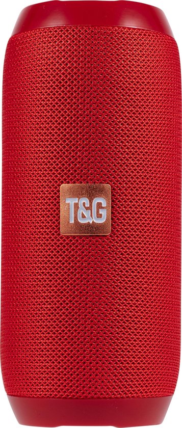 Pulver - draadloos Speaker Rood - Muziek box - TG Prox - 10 watt - Speakers - geschikt voor Bluetooth van Pulver
