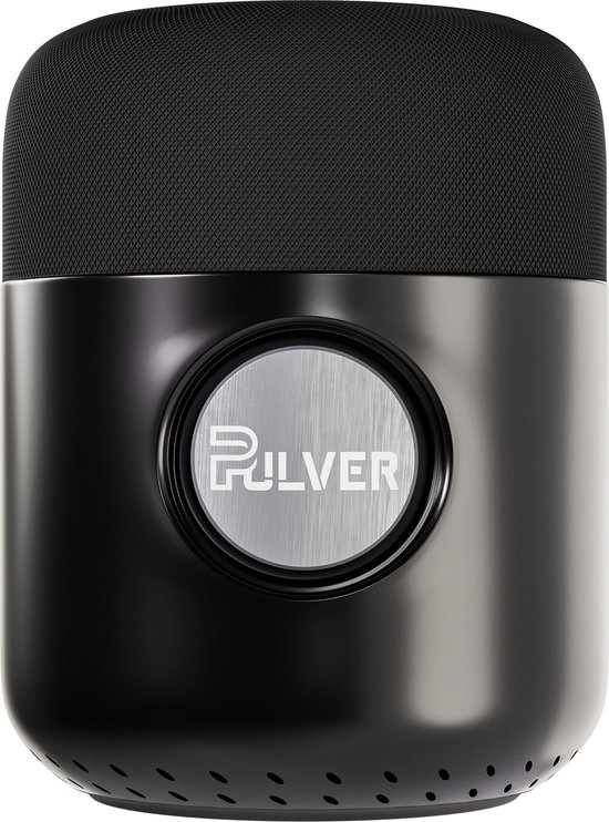 Pulver Speaker - Draadloos - Zwart - Muziek box - 100 watt - Speakers - Draadloos – Powerbank functie - geschikt voor Bluetooth van Pulver