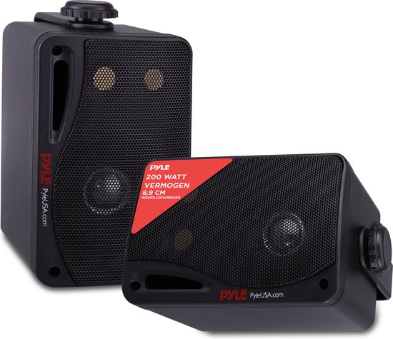 Pyle Bluetooth Luidsprekers - Outdoor Draadloze Bluetooth Speakers- Waterdichte 3-Weg Speaker van Pyle