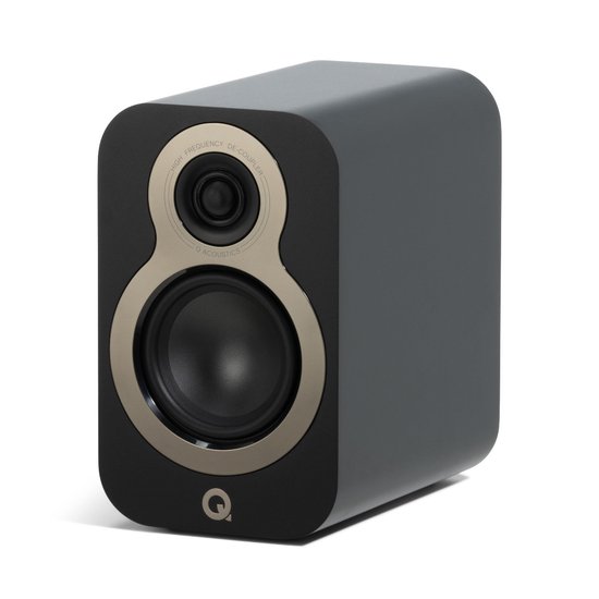 Q Acoustics: 3010c Boekenplank Speakers - 2 Stuks - Satin black van Q Acoustics