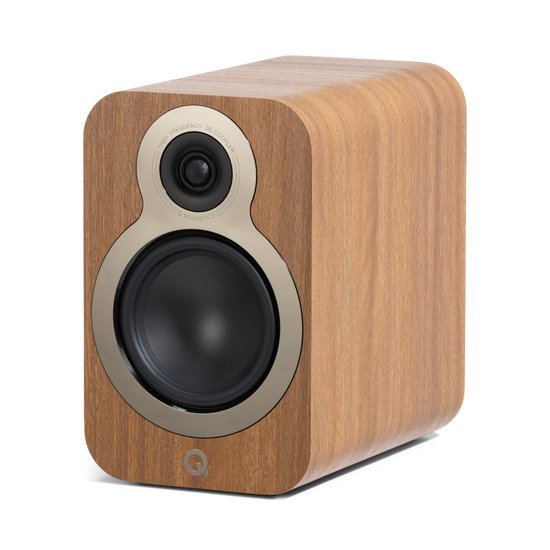 Q Acoustics: 3020c Boekenplank Speakers - 2 Stuks - Pin oak van Q Acoustics