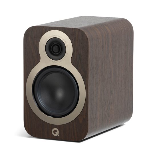 Q Acoustics: 3030c Boekenplank Speakers - 2 Stuks - Claro rosewood van Q Acoustics