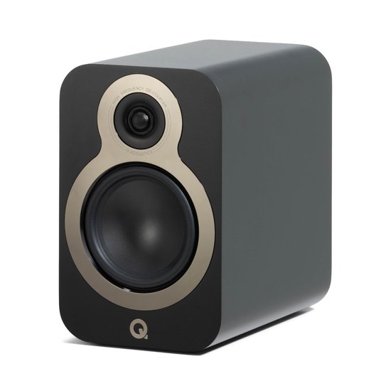 Q Acoustics: 3030c Boekenplank Speakers - 2 Stuks - Satin black van Q Acoustics