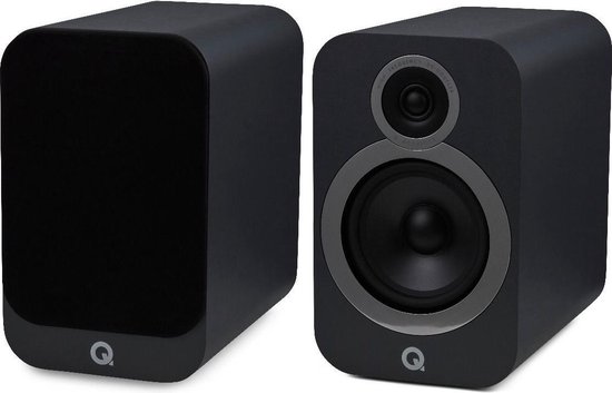 Q Acoustics 3030i Hifi - Boekenplank Luidspreker - Grijs (per paar) van Merkloos