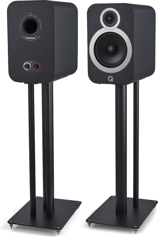 Q Acoustics 3030i Stands - Luidspreker Standaard - Satijn Zwart (per paar) van Q Acoustics