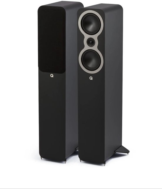 Q Acoustics 3040c - Vloerstaande Luidspreker - Zwart