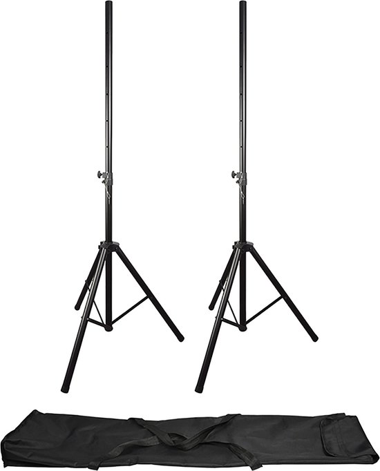 Qtx luidsprekerstatieven set incl draagtas van Qtx