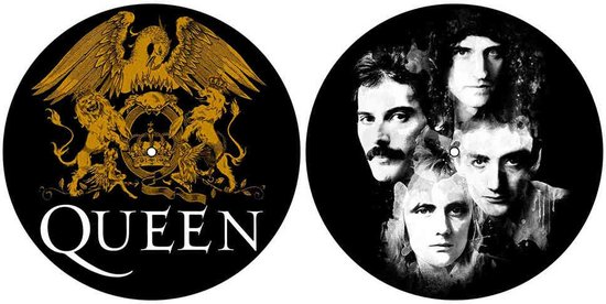 Queen - Crest & Faces slipmat van Queen