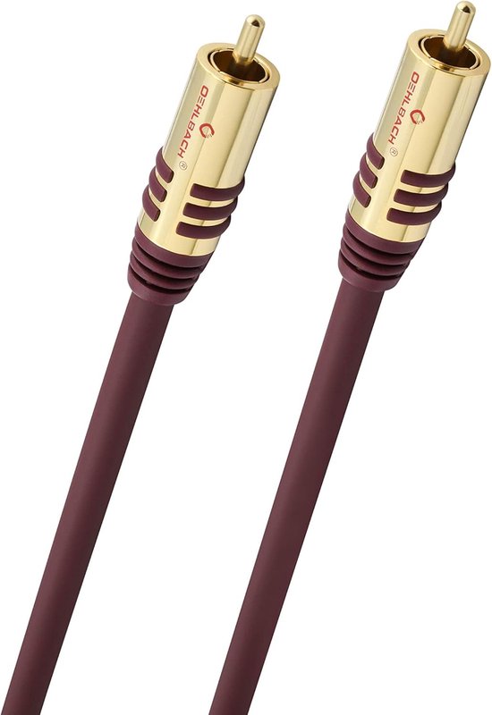 RCA Subwoofer Kabel 3m - Flexibele Audiokabel voor Actieve Subwoofers en Thuisbioscoop