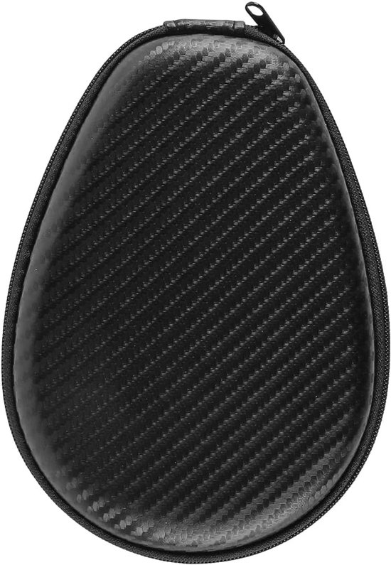 Reistas voor Bone Conduction-koptelefoons Bone Conduction-oortelefoonhoesje Drukbestendige draagbare harde EVA-headsettas (zwart) 16,5 x 11 x 4 cm (binnenkant)