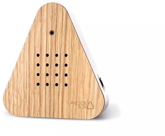 Relaxound Lakesidebox 110x118x28mm oak van Merkloos