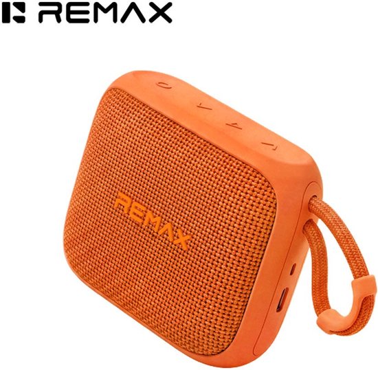 Remax RB-MB16 - Bluetooth speaker - Draagbaar - Waterbestendig - Oranje