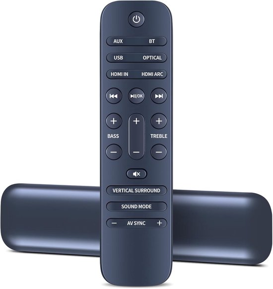 Remote control as replacement for TCL TS9030 RAY DANZ soundbar, for MEDION Life P64377 (MD 45377) Dolby Atmos Soundbar - ShopVlot