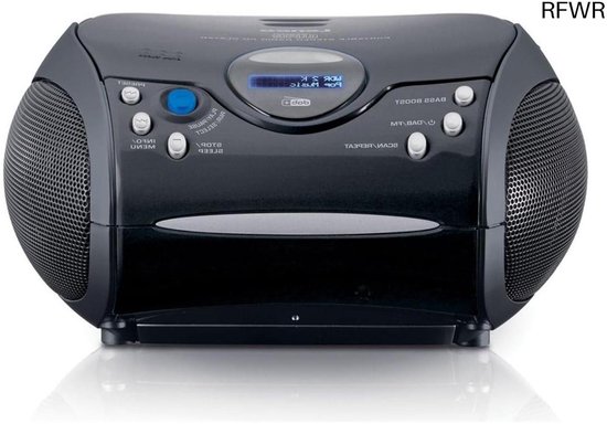 RFWR® Draagbare CD-speler met DAB+ en Bluetooth voor Kinderen