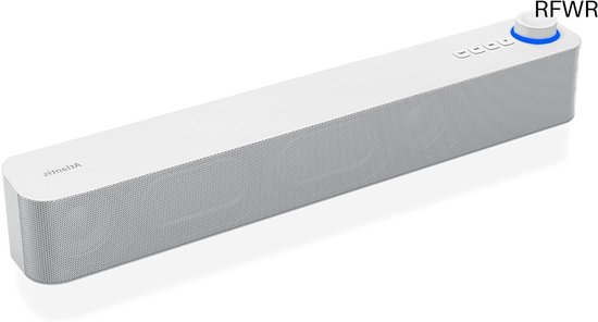RFWR® Krachtige Mini Soundbar 20W met Bluetooth 5.3 en FM-Radio voor PC en Smartphone van RFWR